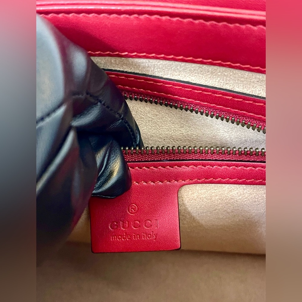 Gucci Queen Margaret Bee Crossbody Bag with COA, Dustbag & Original Strap - Picture 8 of 10